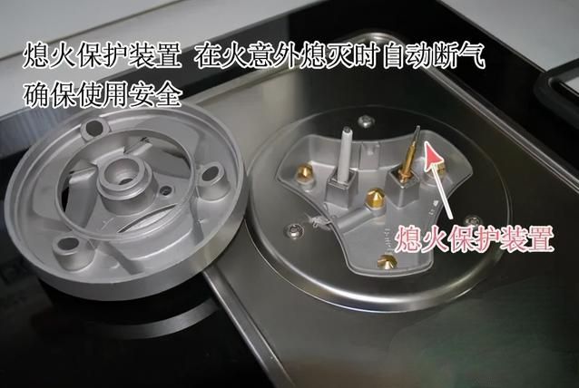 灶具熄火保护装置图片_灶台熄火装置_熄火装置燃气灶